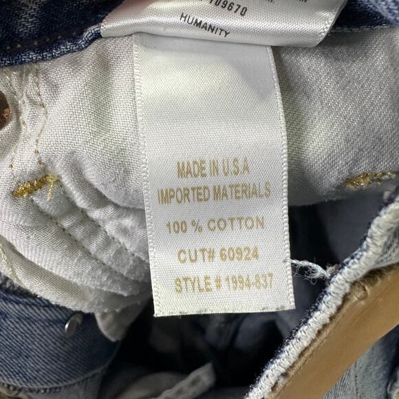 Citizens of Humanity Dylan Rolled Crop Jeans Size 26 Style 1994-837 - Picture 9 of 10